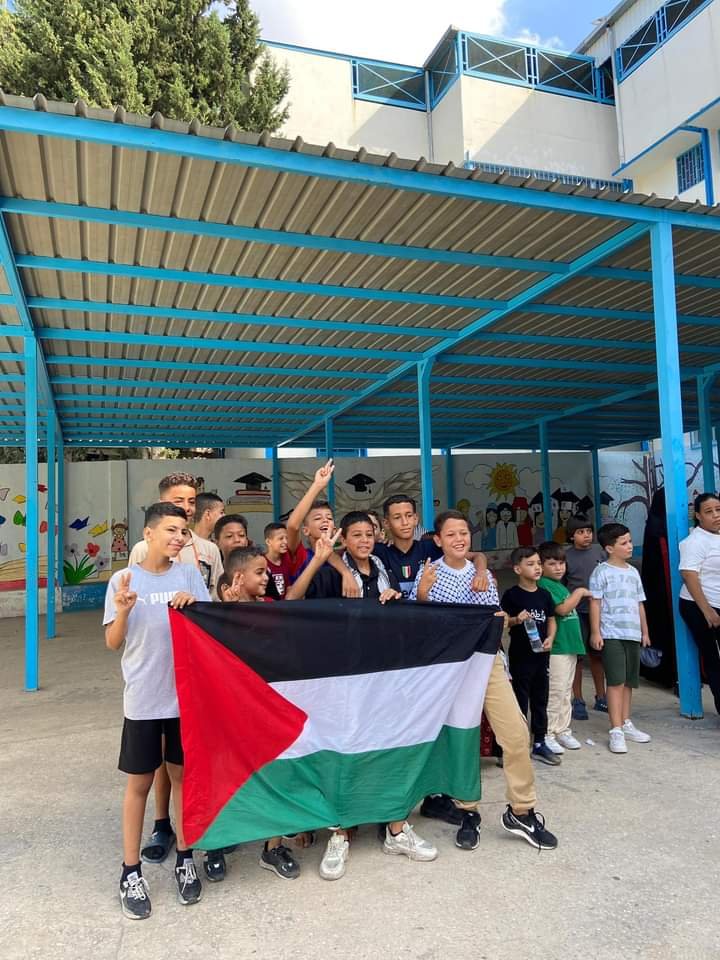 مخيم البرج الشمالي، فعالية  دعم غزة، بعدسة الإعلامية دعاء خليفة